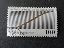 [The 250th Anniversary of the  Gewandhaus Orchestra from Leipzig, type BBW]