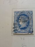 [Queen Isabella II - Colored Paper, type Q]