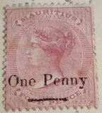 [Issue of 1863-1872 Surcharged, タイプ L1]
