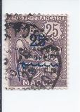 [Inscription: "MAROC" - Surcharged, type I8]