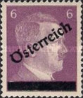 [Adolf Hitler - mit schrägem Aufdruck "Österreich" - Ausgabe für Wien und Niederösterreich, Typ HN]