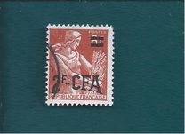 [Stamps of France Surcharged, Typ CW]