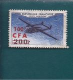 [Airmail - Stamps of France Overprinted "CFA" and Surcharged, प्रकार CM1]