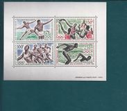 [Airmail - Olympic Games - Tokyo, Japan, Tip BG]