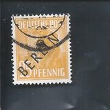 [BERLIN in Black Overprint on "Allied Occupation Zone" Stamps, Scrivi A9]