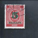 [Overprinted "Allied Occupation Zone" Stamps, 유형 T]