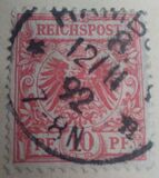 [Germania - Inscription "REICHSPOST", Tipi J4]