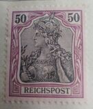 [Germania - Inscription "REICHSPOST", Tipi J9]