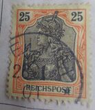 [Germania - Inscription "REICHSPOST", Tipi J6]
