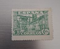 [Numerals & City Pictures - Inscription ESPANA CORREOS, type KD]