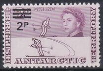 [Antarctic Research - Issues of 1963 Surcharged, type D1]