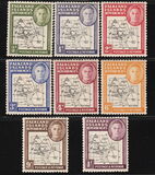 [King George VI - Map of Falkland Islands, 類型 A]