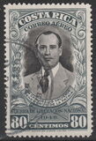 [Airmail - Inscribed "GUERRA DE LIBERACION NACIONAL - 1948", වර්ගය GY]