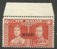 [New Zealand Postage Stamps Overprinted "NIUE", type AD2]
