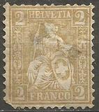 [Definitive 1862-1863 - Sitting Helvetia, type K]