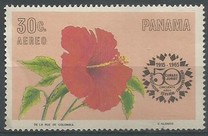 [Airmail - The 50th Anniversary of Junior Chamber of Commerce - Flowers, type RO]