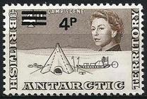 [Antarctic Research - Issues of 1963 Surcharged, type G1]