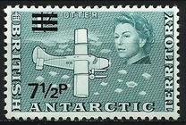 [Antarctic Research - Issues of 1963 Surcharged, type K1]