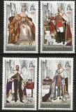 [The 25th Anniversary of Coronation of Queen Elizabeth II - Monarchs in Coronation Robes, type HD]