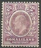 [King Edward VII of the United Kingdom - Inscriprtion "SOMALILAND PROTECTORATE", type C13]