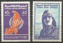 [Airmail - The 16th Anniversary of Evacuation of British and French Troops from Syria, type NB]