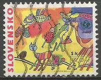 [Children Postage Stamp - UNICEF, tip KB]