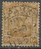 [King George V, 1865-1936 - Inscription "INDIA POSTAGE", тип XBD]