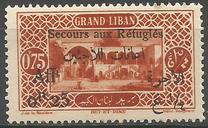 [War Refugee Charity - Various Stamps Overprinted "Secours aux Refugies Afft" and Surcharged in French and Arabic, tip AB1]