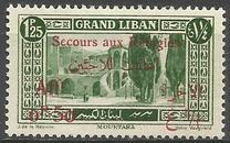 [War Refugee Charity - Various Stamps Overprinted "Secours aux Refugies Afft" and Surcharged in French and Arabic, tip AA1]