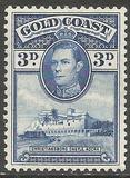 [King George VI & Christiansborg Castle, Accra, type Q4]