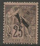 [No. 20 & 24 Surcharged, type H5]