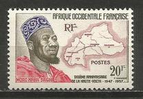 [The 100th Anniversary of the Founding of Upper Volta, type BZ]