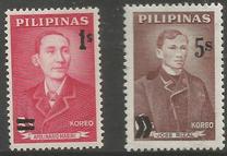 [Issues of 1962 Surcharged, type ZT]