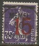 [No. 20 & 23 Surcharged, Tüüp F1]
