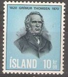[The Poet Grimur Thomsen, type HU]