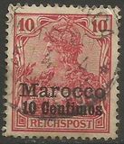 [German Empire Postage Stamps Surcharged, type C2]