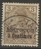 [German Empire Postage Stamps Surcharged, type C]
