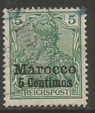 [German Empire Postage Stamps Surcharged, type C1]