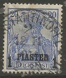 [German Empire Postage Stamps Surcharged - Inscription: "REICHSPOST", type C2]