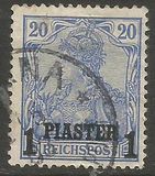 [German Empire Postage Stamps Surcharged - Inscription: "REICHSPOST", type C2]