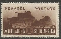 [War Effort - With Both Inscriptions "SOUTH AFRICA" and "SUD-AFRIKA", տեսակ DG]