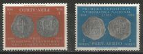 [Airmail - The 1st National Numismatic Exhibition, Lima, Tip MO]