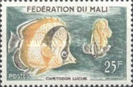 [Pesci - Tipografia: Atelier de Fabrication des Timbres-Poste, Paris, Scrivi J]