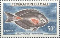 [Pesci - Tipografia: Atelier de Fabrication des Timbres-Poste, Paris, Scrivi K]