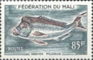 [Pesci - Tipografia: Atelier de Fabrication des Timbres-Poste, Paris, Scrivi L]