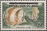 [Issues of 1960 Overprinted "REPUBLIQUE DU MALI", type J1]