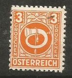 [Corno postale - Non valido nella zona di occupazione Sovietica. I francobolli furono stampanti negli USA nel 1945. Il progetto del francobollo fu approvato nel marzo 1945 e gli ordini completati furono consegnati durante il periodo che va dal 16/4 al 14/11 e il 21/12/45 - Stampatore: Bureau of Engraving & Printing, Scrivi JG1]
