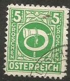 [Corno postale - Non valido nella zona di occupazione Sovietica. I francobolli furono stampanti negli USA nel 1945. Il progetto del francobollo fu approvato nel marzo 1945 e gli ordini completati furono consegnati durante il periodo che va dal 16/4 al 14/11 e il 21/12/45 - Stampatore: Bureau of Engraving & Printing, Scrivi JG3]