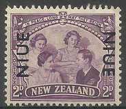 [Victorious End of Second World War - New Zealand Postage Stamps Overprinted, тып AJ]