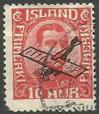 [Overprinted for use as Airmail, Tipi W]